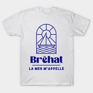 Bréhat the sea is calling me - Brittany Morbihan 56 Sea Holidays Beach T-Shirt